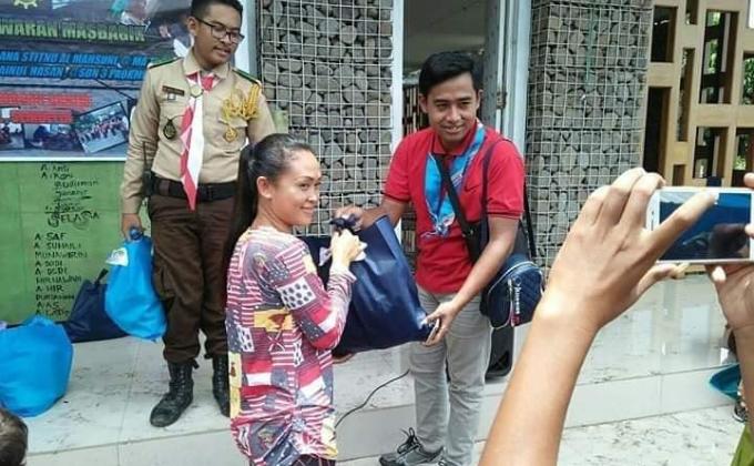 RACANA STITNU AL-MAHSUNI LOTIM MENYALURKAN BATUAN BANJIR