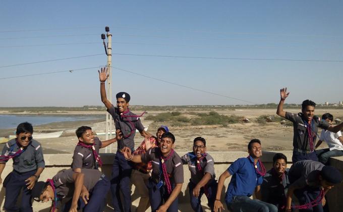 Religious group camp