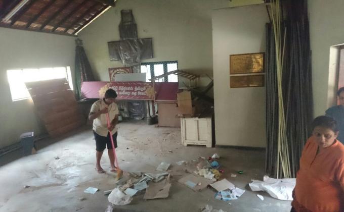 MOP project (cleaning the church main hall)