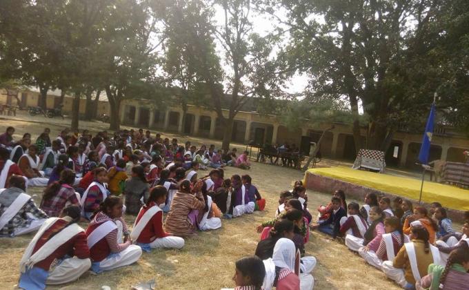 तम्बू निर्माण प्रतियोगिता।