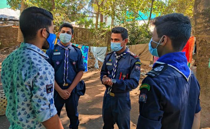 "প্লাষ্টিক টাইড টার্নার চ্যালেঞ্জ ব্যাজ''  প্রারম্ভিক পর্যায়