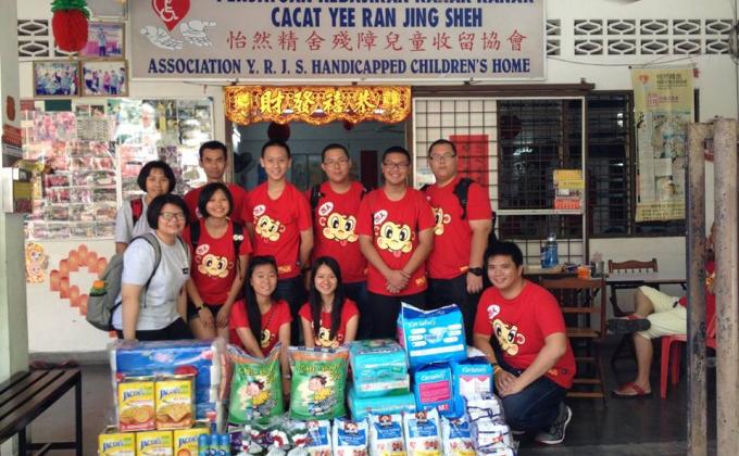 Food & Daily Usage Itmes Donation - Persatuan Kebajikan Kanak-Kanak Cacat "Yee Ran Jing Sheh" 怡然精舍 