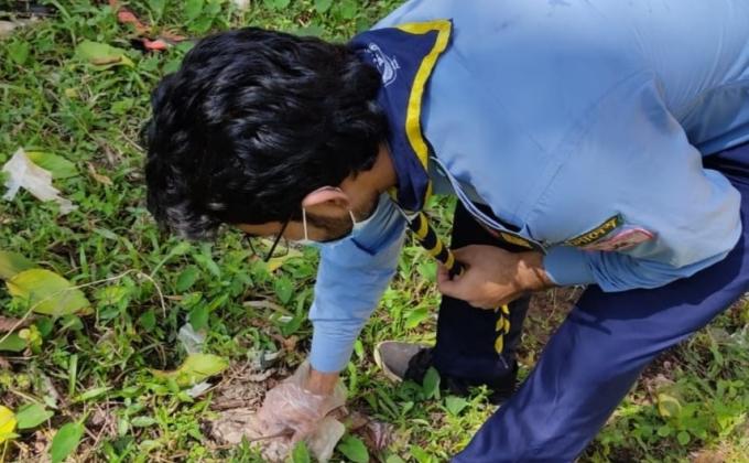 প্লাস্টিক টাইড টার্নারস চ্যালেঞ্জ ব্যাজ
