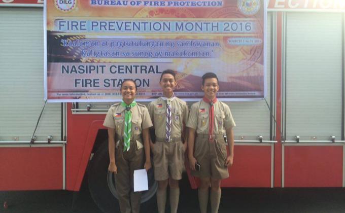 Community Services and Extention of the Senior Scouts of the Nasipit