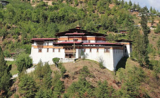 Bhutan adopted an ancient Simtokha Fort in Bhutan 