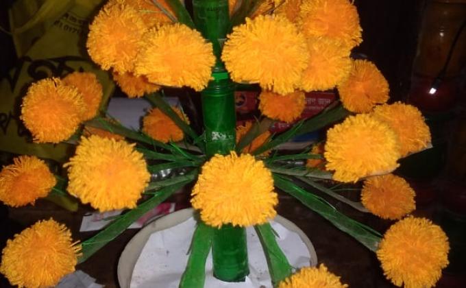 ব্যবহৃত প্লাস্টিক দিয়ে ৩টি কারুকাজ