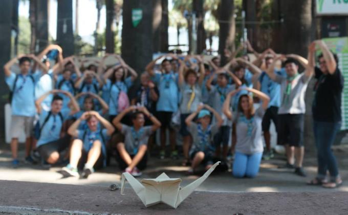 Turk and Greek Scouts Together for Peace