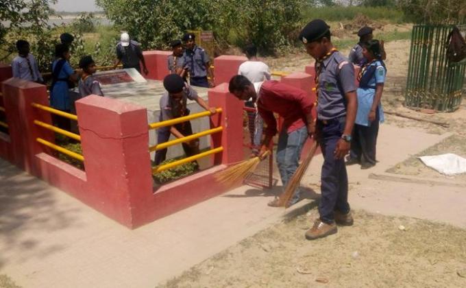 स्वच्छ भारत अभियान का किया सुरूआत 