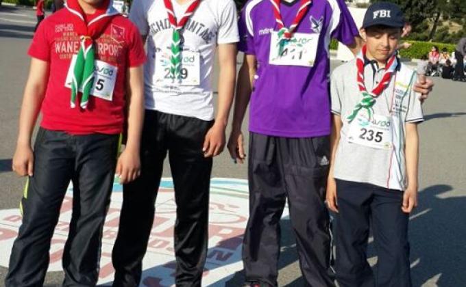 "Atashgah" scout group took part and gained success on the day of the World Orienteering