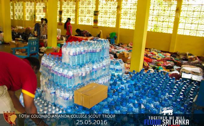 helping the flood victims