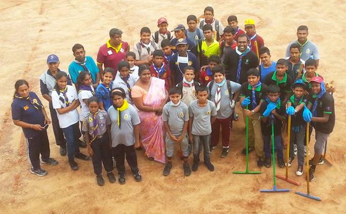 Flood relief Project of Colombo District Scouts