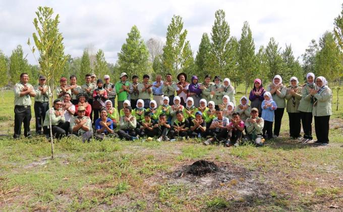 Brunei Scouts Tree Planting Day