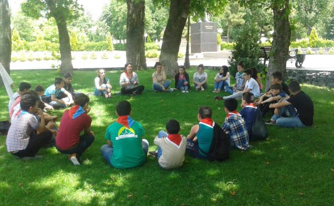 The next meeting of "Nukha" scout troop