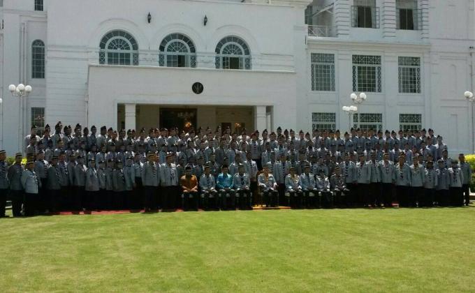 The Prestige Ceremony for  Medals and King Scout Award Certificate