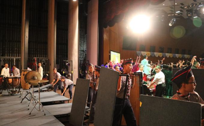 SMJK Heng Ee school concert Duty 