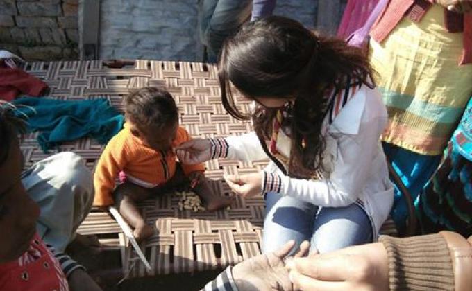 help of poor children