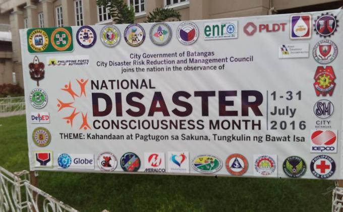 DISASTER CONSCIOUSNESS CELEBRATION