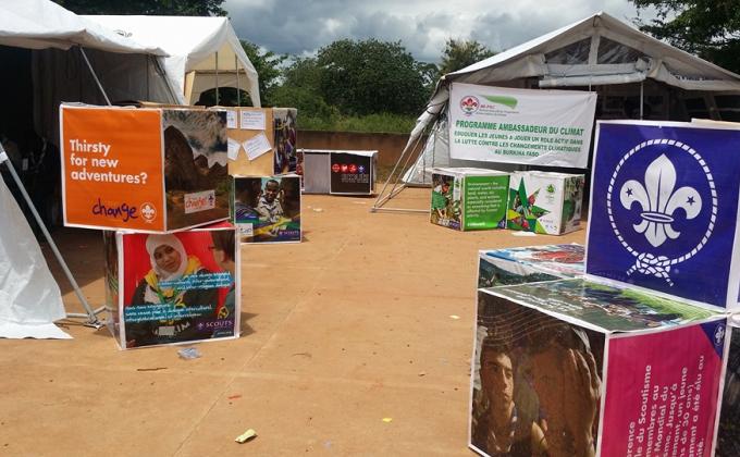 Better World Tent - 7th Africa Scout Jamboree 2016