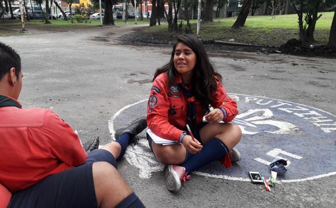 Base Scout del Mundo Pura Vida. Tanya Espinosa Loo