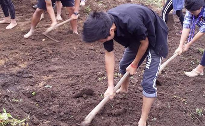 Construction of Dining Hall and Kitchen for differently abled youth in Kanglung / Trashigang /Bhutan