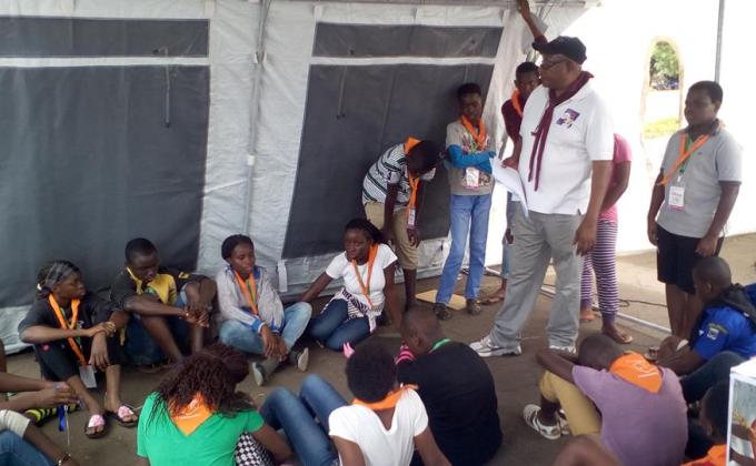 Activités Better world au 7e amboree Africain