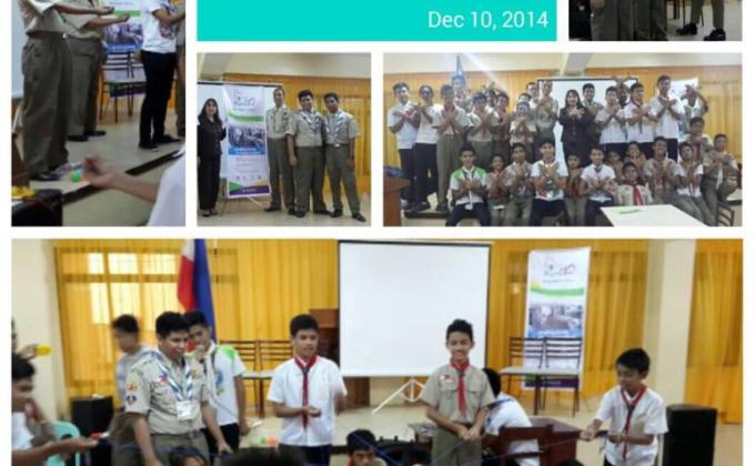 Messengers of Peace Roadshow (MOP) at Bonifacio Javier Nationa High School