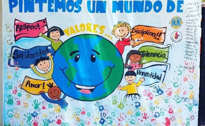 Servicio en Escuela Japón, Comayagua