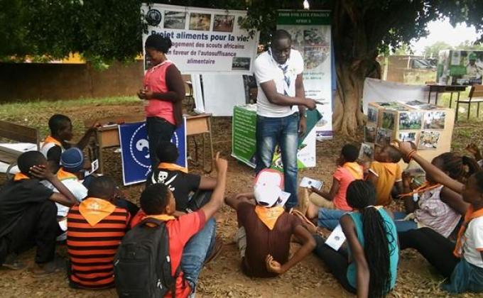 FOODS FOR LIFE PROJECT AT BETTER WORLD TENT 7THASJ