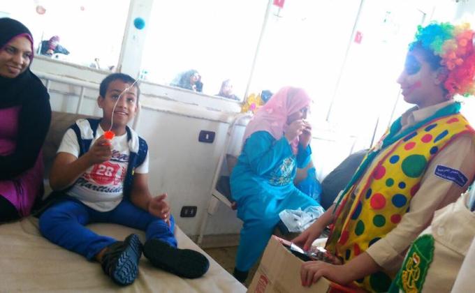 a visit to a children hospital