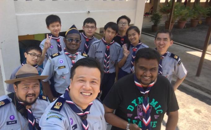 Weekly activity in SMK Sinar Bintang, Kuala Lumpur