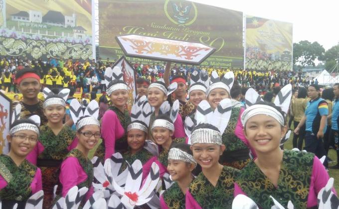 Persembahan Sambutan Perayaan Hari Jadi TYT Negeri Sarawak Kali Ke-80