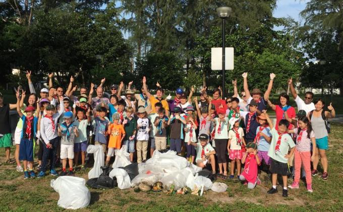 International Coastal Cleanup 2016 - Changi Beach