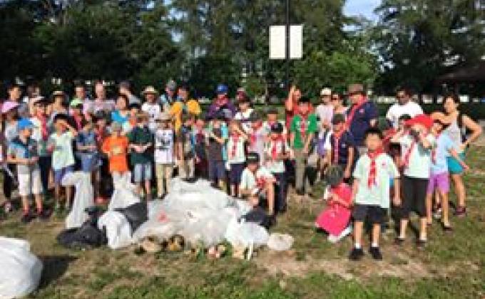 Singapore's Litter Free Ambassadors -  25th International Coastal Cleanup 2016