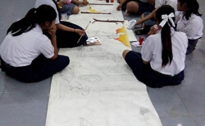 การทำผ้าผะเวส