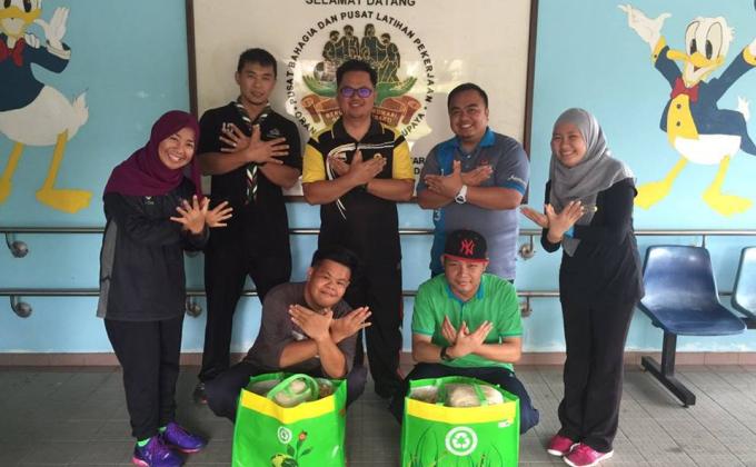 Projek Jambatan Senyuman Sempena Hari Kedamaian Sedunia