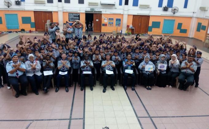  Perkhemahan Bersepadu Lencana Keris Gangsa, Perak dan Emas SKTTDI 1