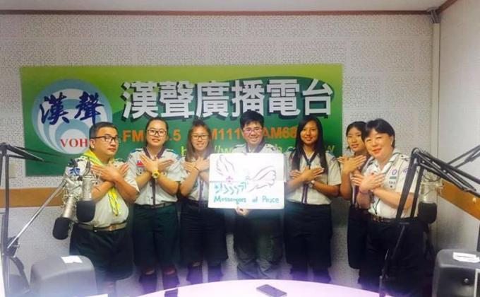 2016 CJK Venture Project spread message of Messengers of Peace