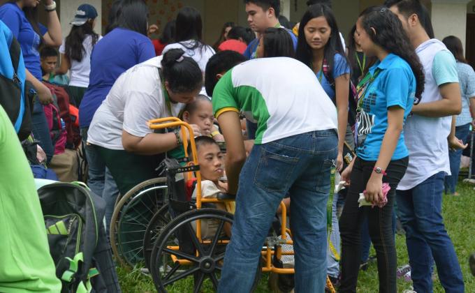 Cottolengo Filipino Outreach Program with Grade 11 Students