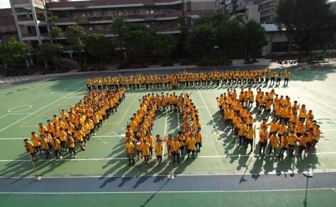 192 Cub Scouts spread the message of peace