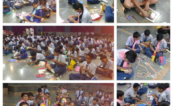 Special scout guide training and handicraft camp 