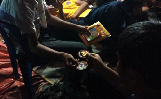 Badge Swapping Event