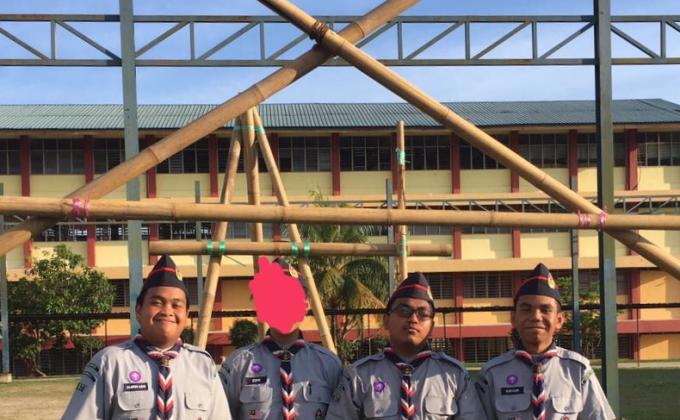 Sukarelawan Memasak Kem Keahlian Pengakap 87 Gombak