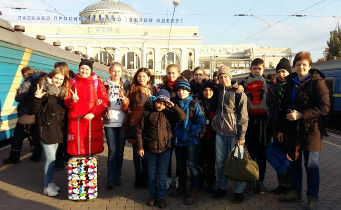 Поїздка до Одеси скаутів СО "Скаути Дніпра" та дітей-переселенців