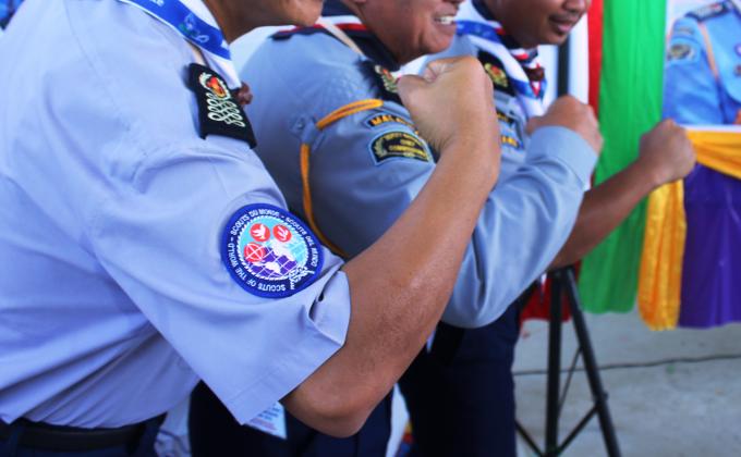 Utusan keamanan bermula di SNP Sandakan, Sabah, Malaysia