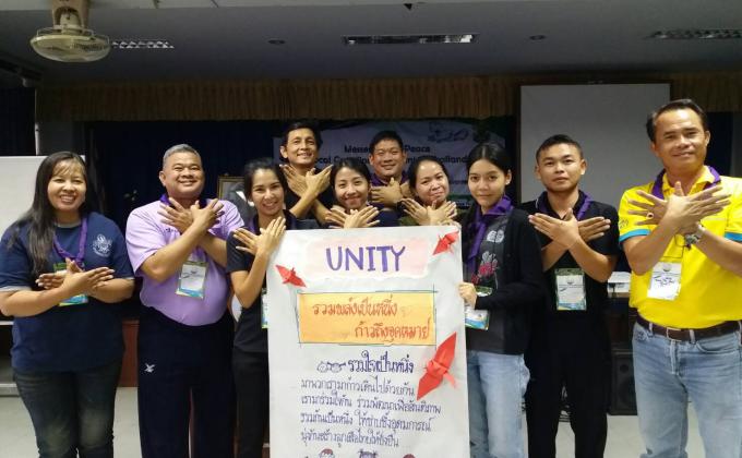 Messengers of Peace Local Coordinators Training,Thailand