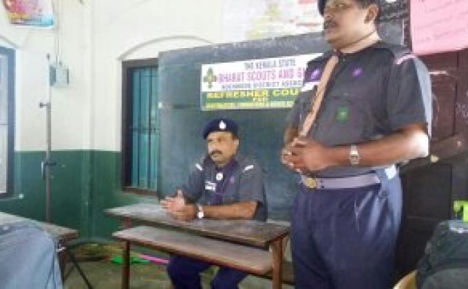 2017 Refresher Course for Scoutmasters, Cubmasters and Rover Scout Leaders - Kerala State Bharat Scouts and Guides Kozhikode