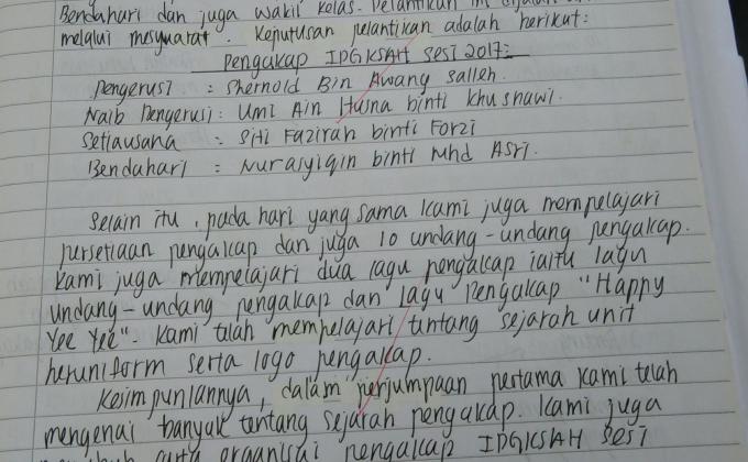 PERJUMPAAAN PENGAKAP PERTAMA 