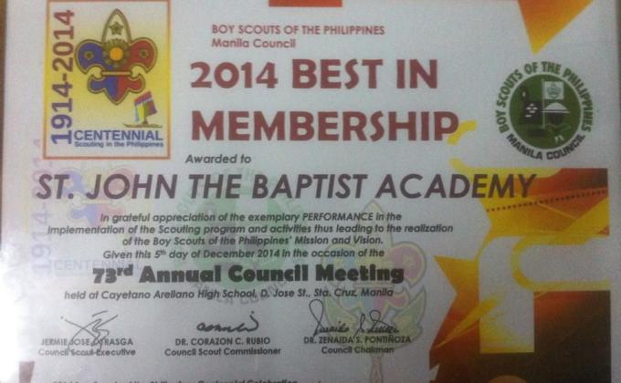 Awards in Scouting is our Inspiration 