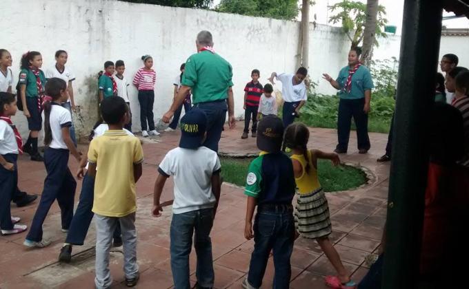Visita a Casa Hogar Lanceras de Aquiles Inicio de la Navidad 