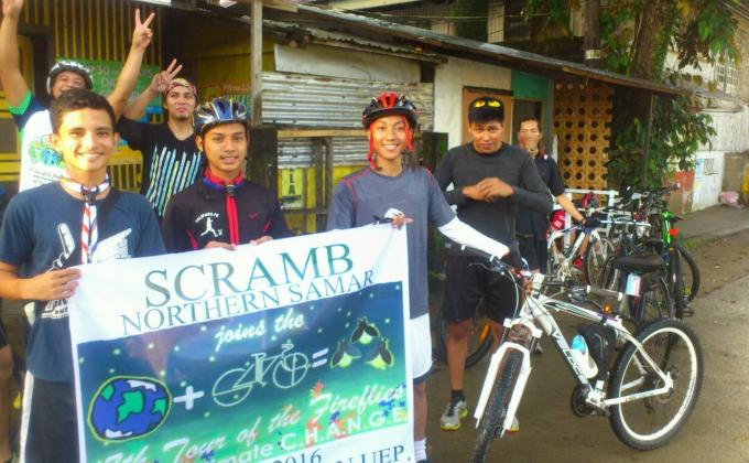 Bike vs Climate Change 17th tour of the Fireflies 10/20/16I The Scramb Northern Samar